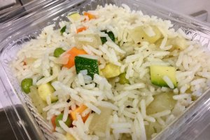Riso basmati con verdure